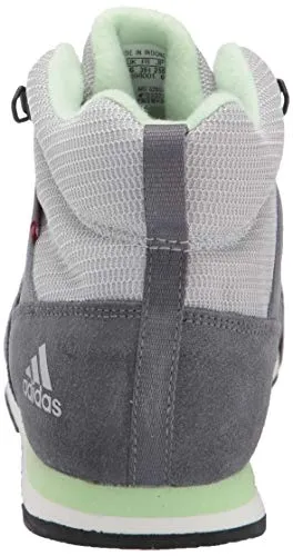 adidas outdoor Unisex-Child CW Snowpitch Snow Boot, Grey Three/Grey Four/Glow Green, 13K Child US Little Kid
