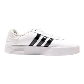 ADIDAS Platform Trainers White Leather Mens UK 5.5