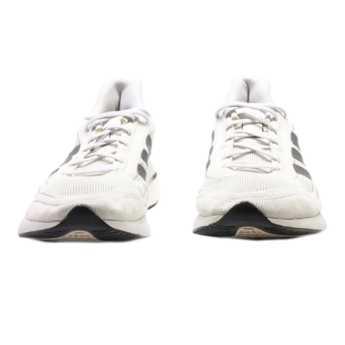 ADIDAS Sneaker Trainers White Synthetic Mens UK 10
