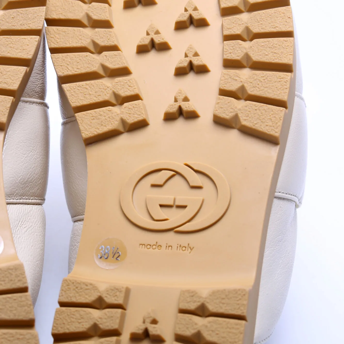 Airel Mules Goatskin Size 38.5 White