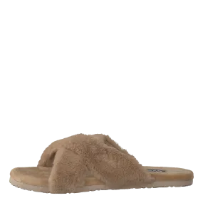 Alex Cross Fur Beige
