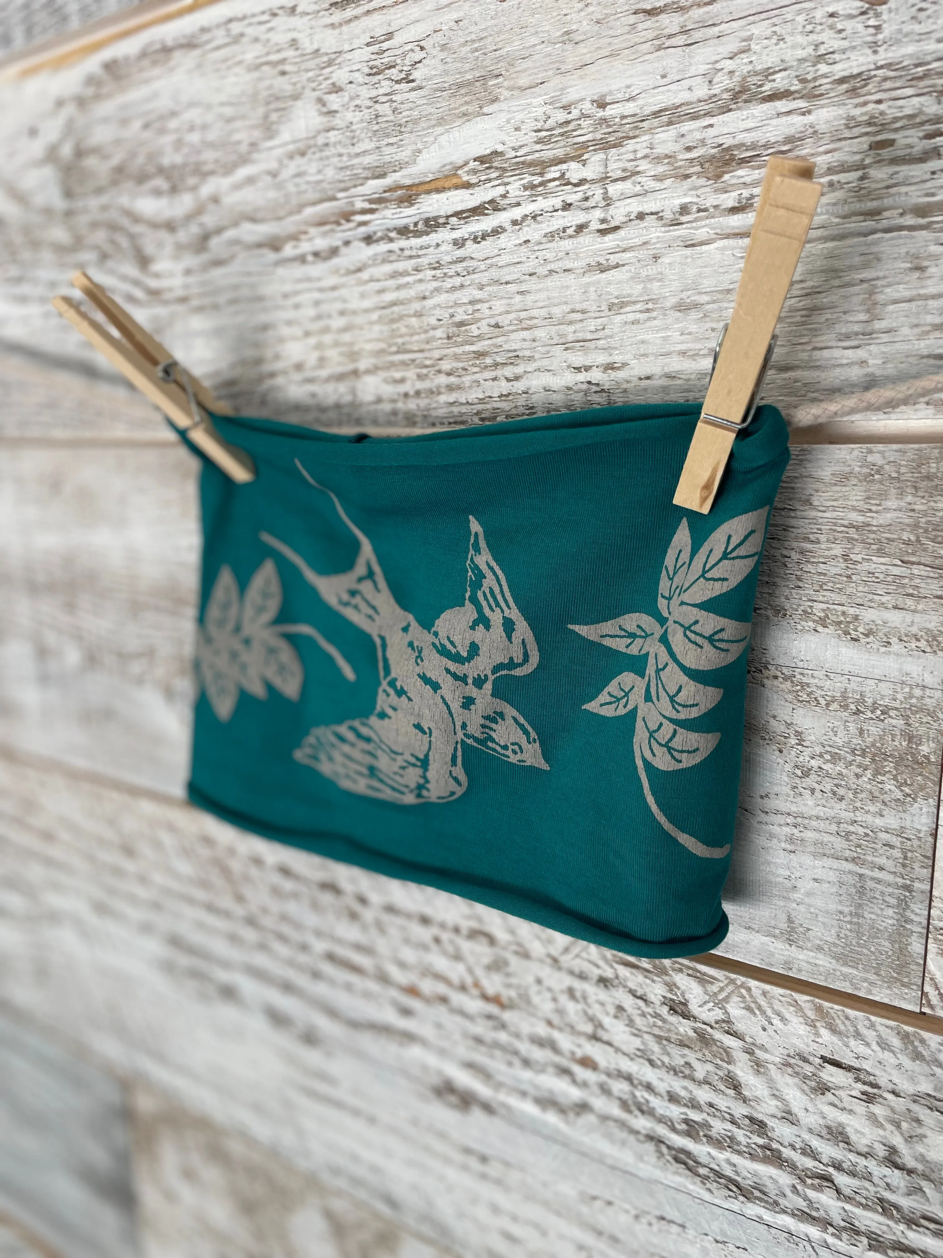 Barn Swallow Headband - Blue/Green