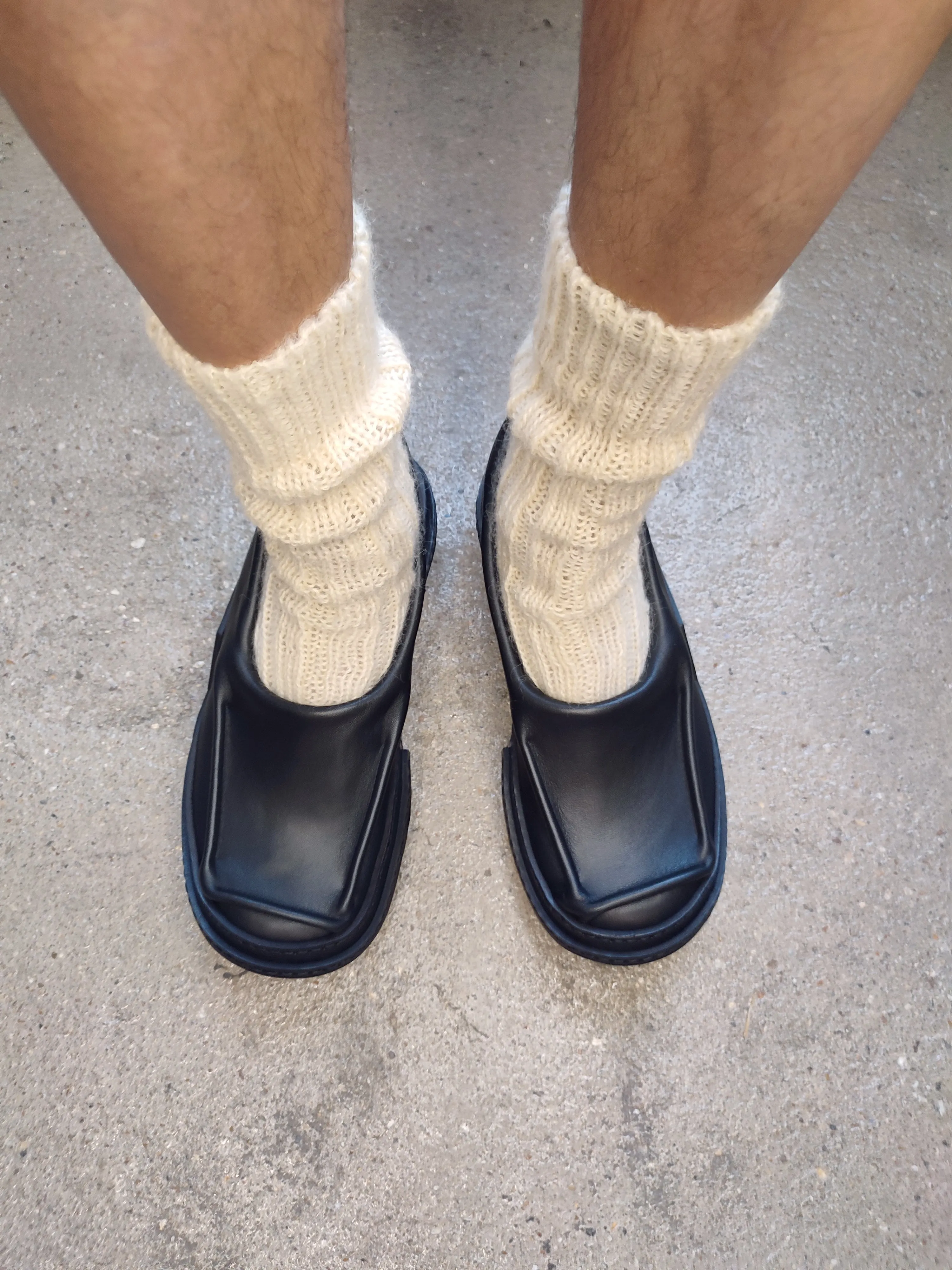 Black Matte Moccasins