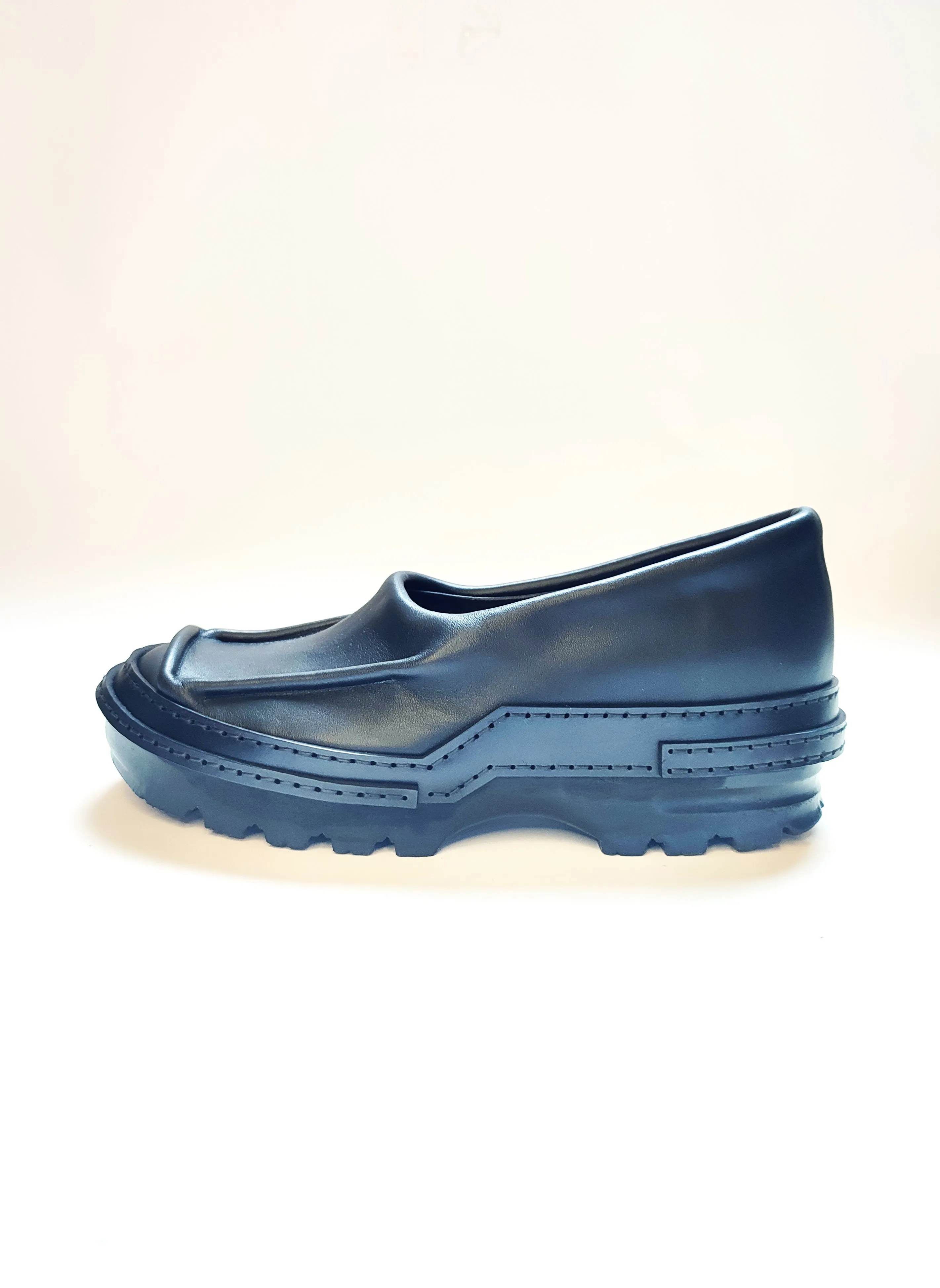 Black Matte Moccasins