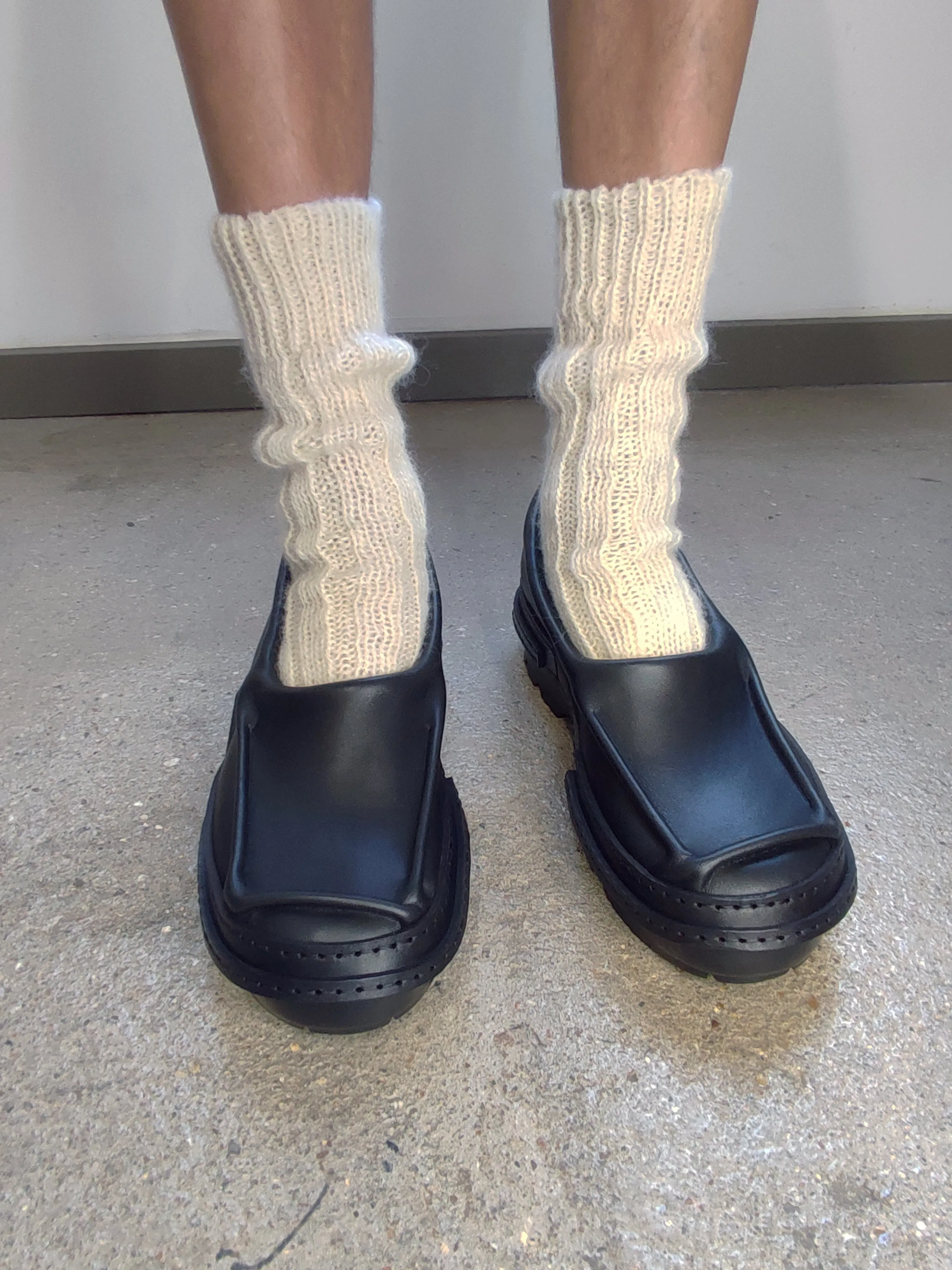 Black Matte Moccasins