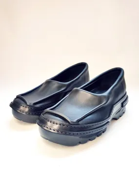 Black Matte Moccasins