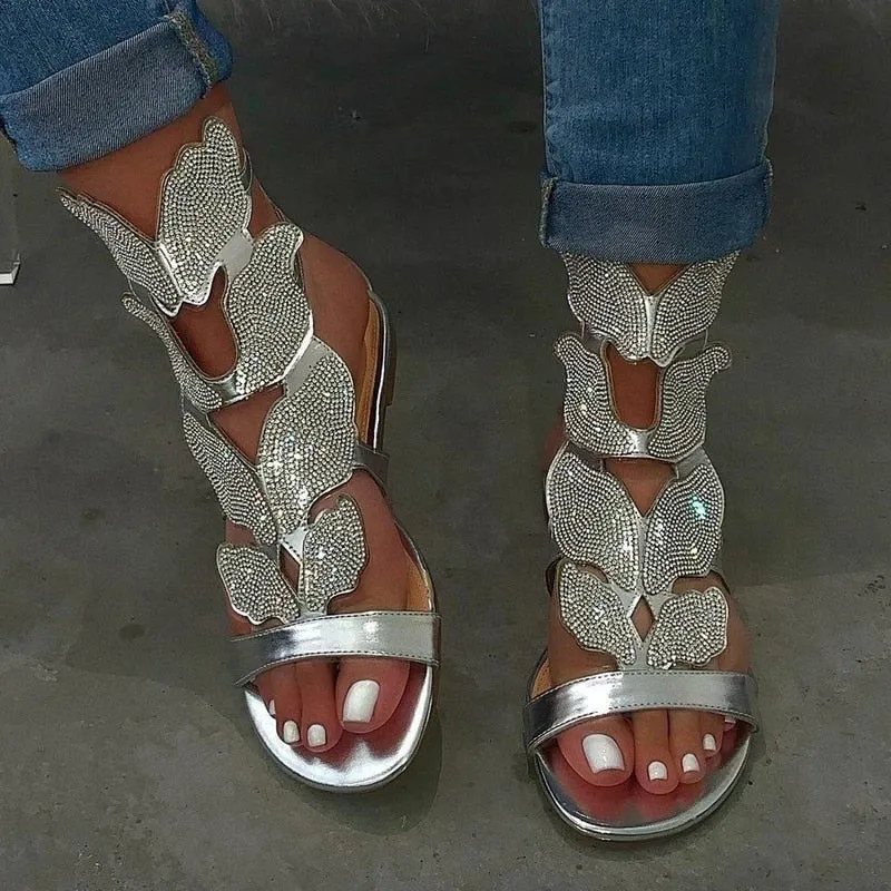 Chaussures sandales été luxe chic femme