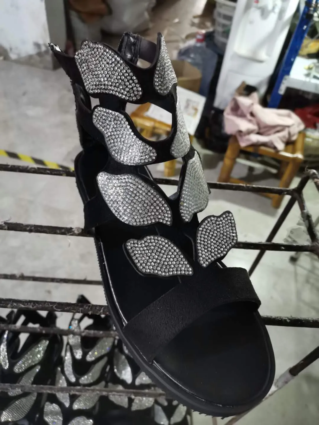 Chaussures sandales été luxe chic femme