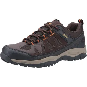 Cotswold MAISEMORE LOW MENS Brown Mens Suede, PU, Mesh Hikers