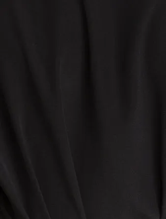 Day Long Silk Dress Black
