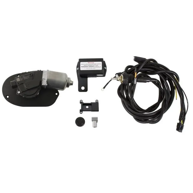 Detroit Speed Select-A-Speed Windshield Wiper Kit - 7 Speed - Adapter Plate/Controls/Motor/Wiring Harness - GM A-Body 1969