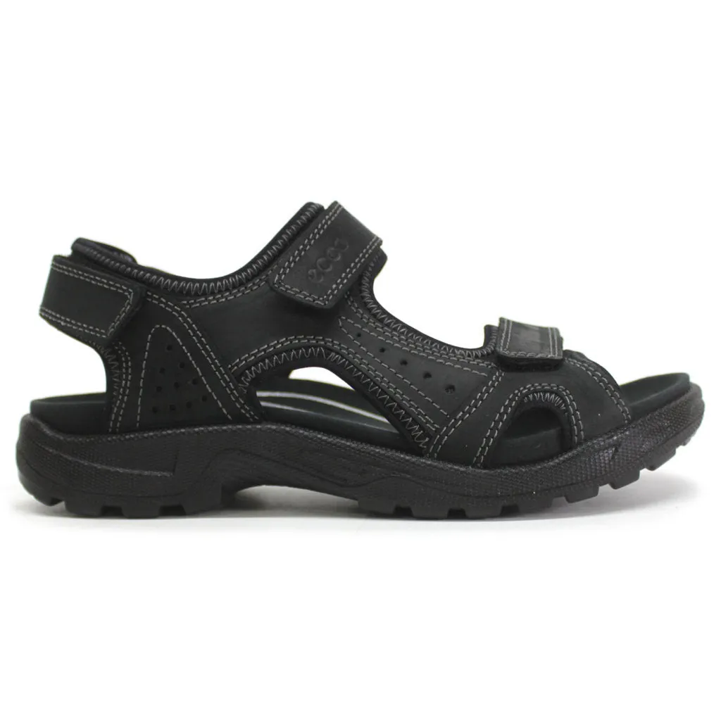 Ecco Onroads Leather Textile Men's Slingback Sandals