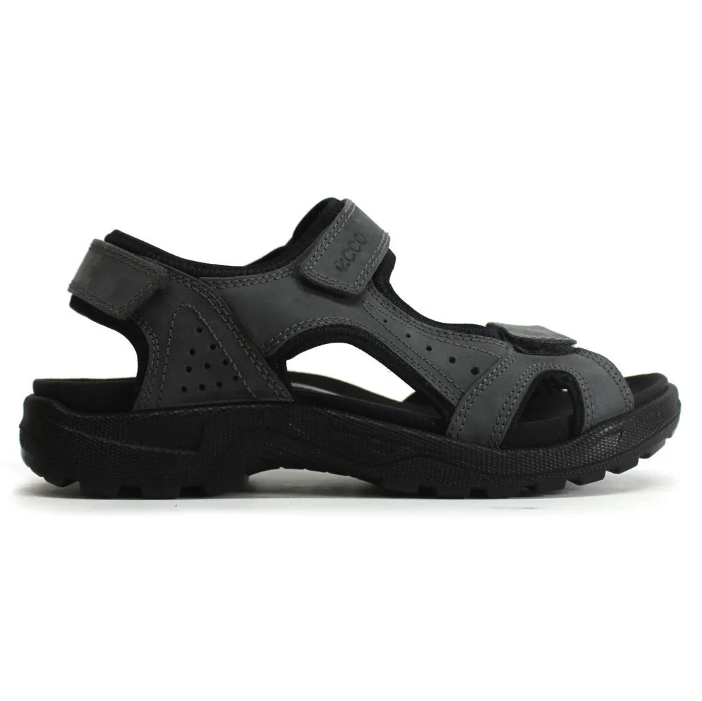 Ecco Onroads Leather Textile Men's Slingback Sandals