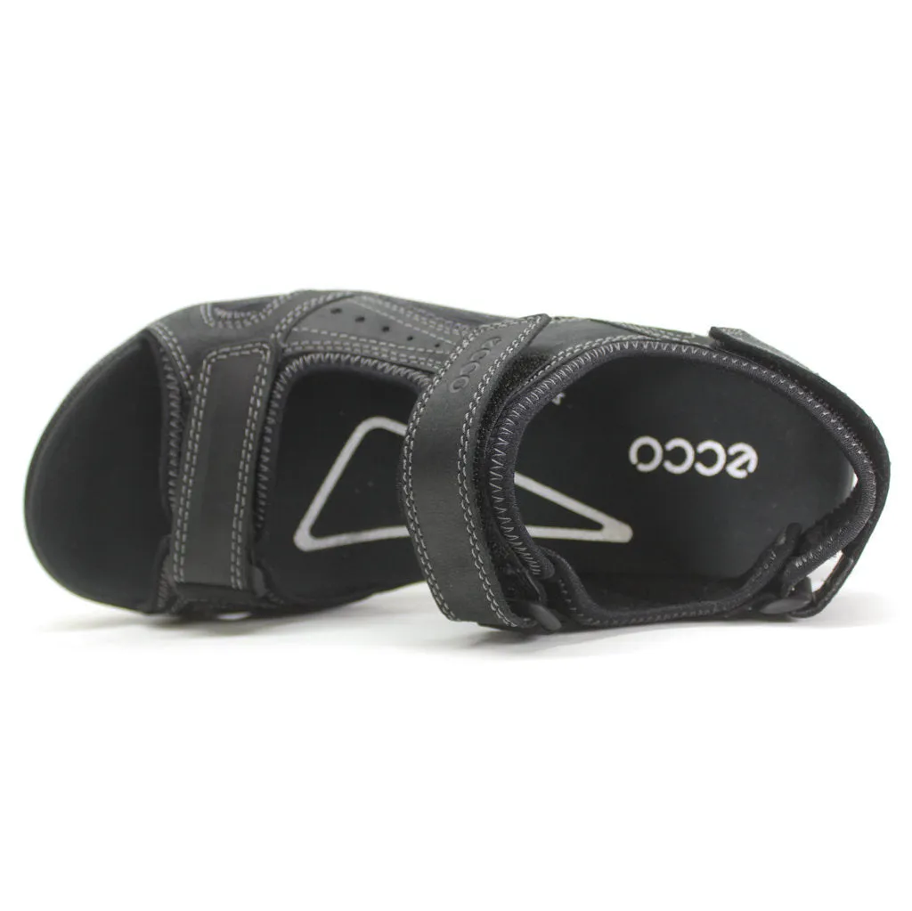 Ecco Onroads Leather Textile Men's Slingback Sandals