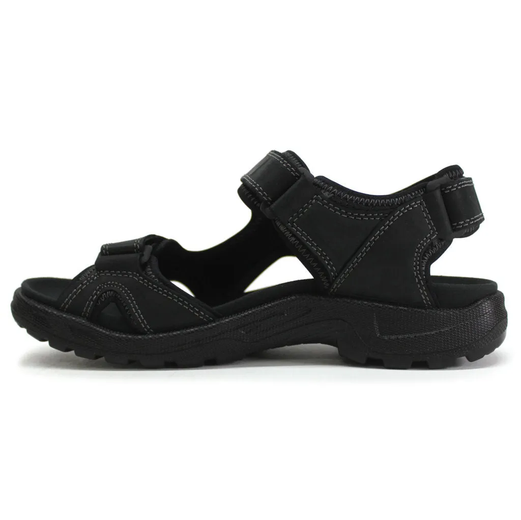 Ecco Onroads Leather Textile Men's Slingback Sandals