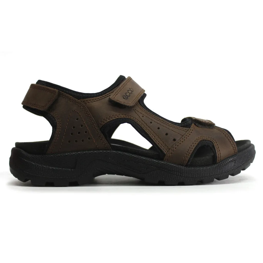 Ecco Onroads Leather Textile Men's Slingback Sandals