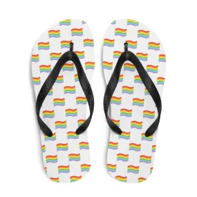 Gay Pride Flip-Flops