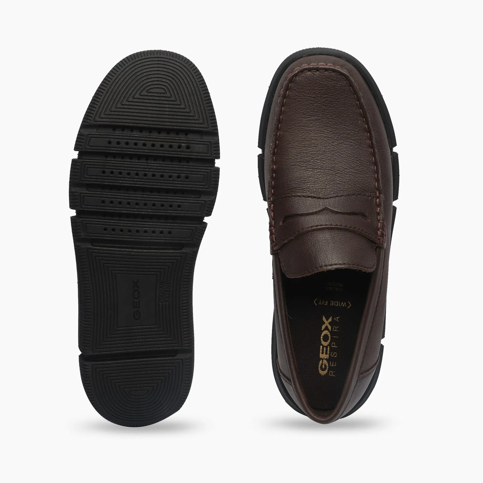 GEOX Adacter Widefit Slip Ons
