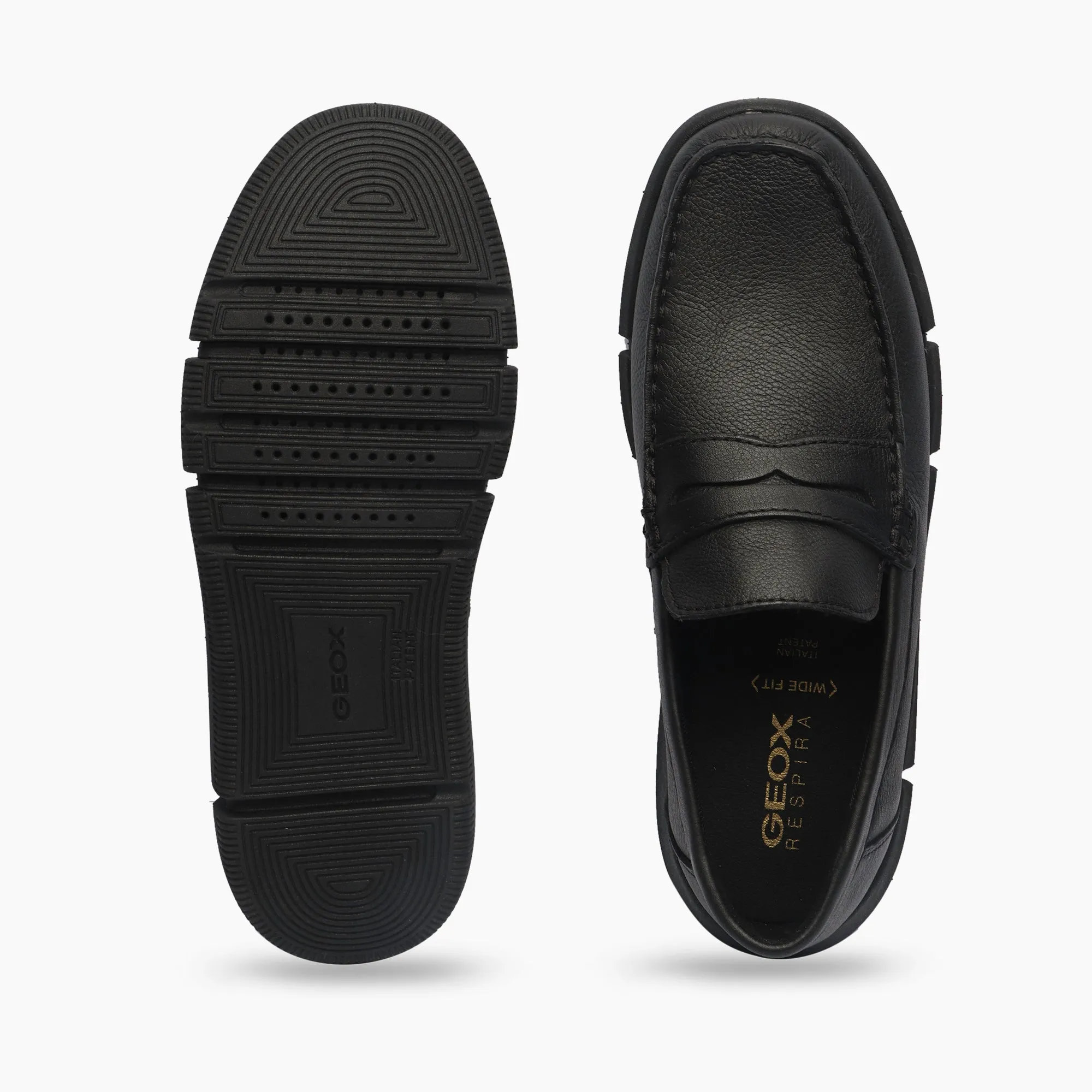 GEOX Adacter Widefit Slip Ons