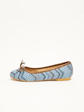 GOSSIP WOMENS BLUE MOCCASINS