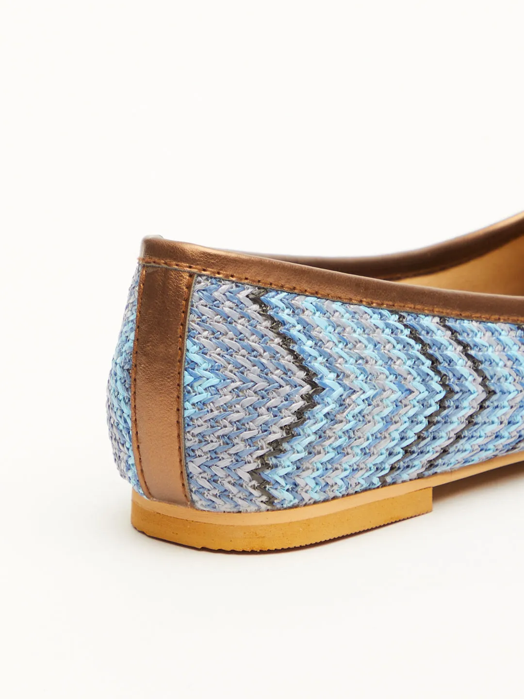 GOSSIP WOMENS BLUE MOCCASINS