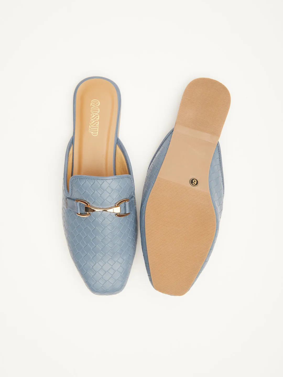 GOSSIP WOMENS BLUE MULES