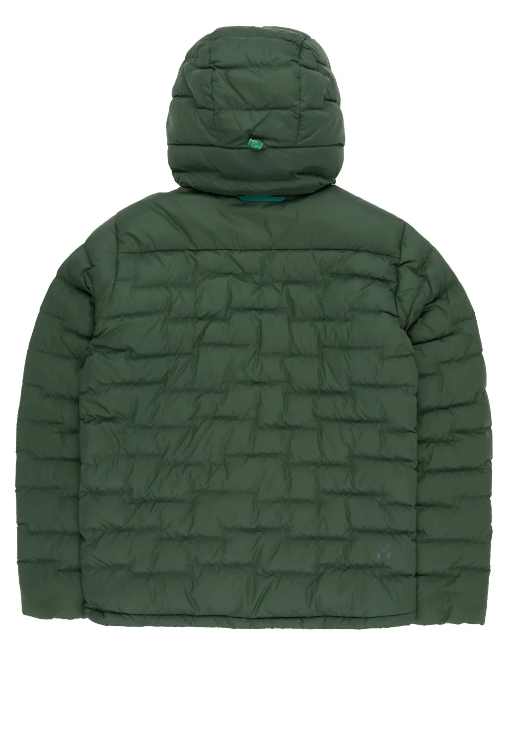 Haglofs Men's ROC Flash Down Hooded Jacket - Seaweed Green