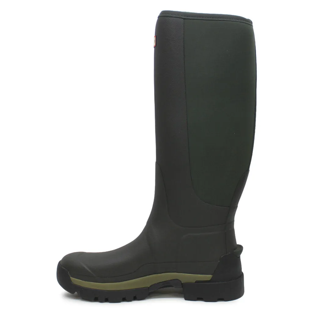 Hunter Field Balmoral Hybrid Tall Synthetic Men's Calf Length Wellington Boots