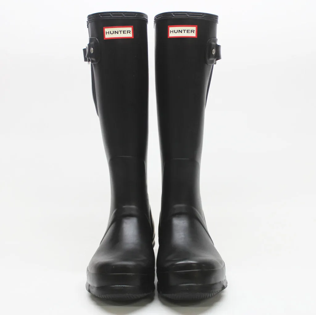 Hunter Mens Boots Original Side Adjustable Casual Buckle Wellington Rubber - UK 8