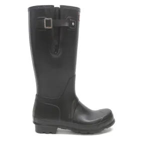 Hunter Mens Boots Original Side Adjustable Casual Buckle Wellington Rubber - UK 8