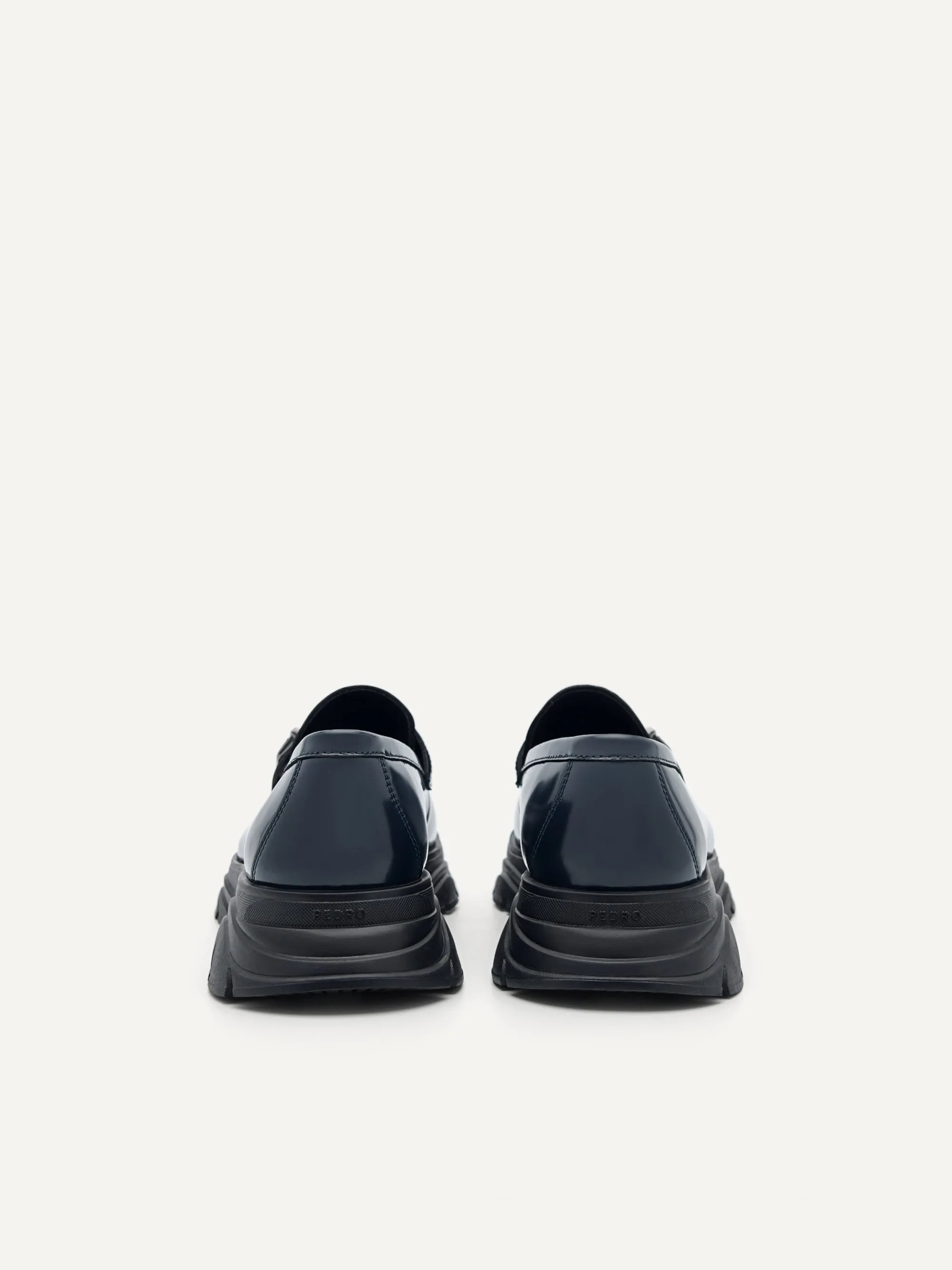 Hybrix Leather Loafers