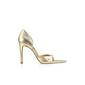 Leah Pump Gold Metallic