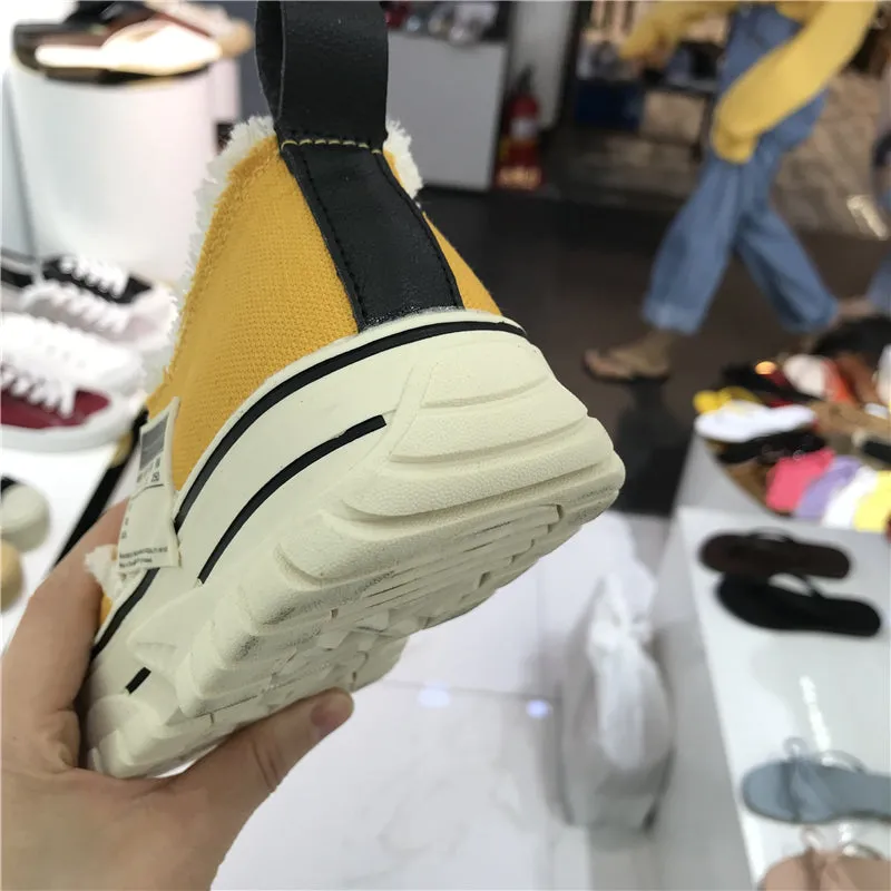 LUXE SEVEN DESIGN CHUNKY SOLE TRAINERS