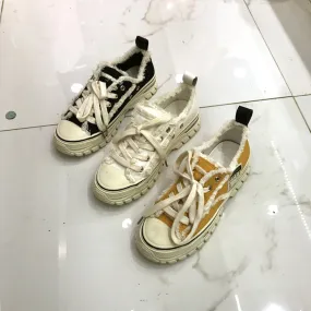 LUXE SEVEN DESIGN CHUNKY SOLE TRAINERS