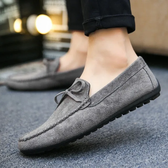 Men Casual Shoes Slip-On Breathable Moccasin