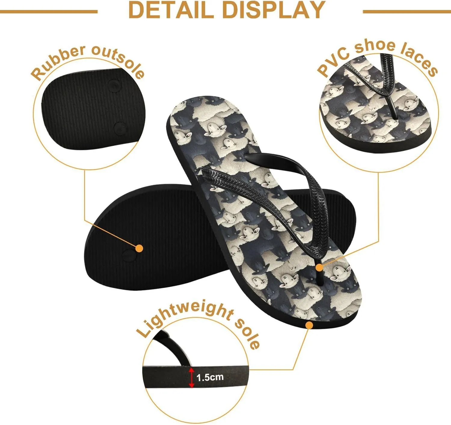 MNSRUU Flip Flops for Women Men Strawberry Flip Flops Womens Slides Men Sandals Shower Slippers Summer Non-Slip Flipflops for Swim Beach Bathroom, XS