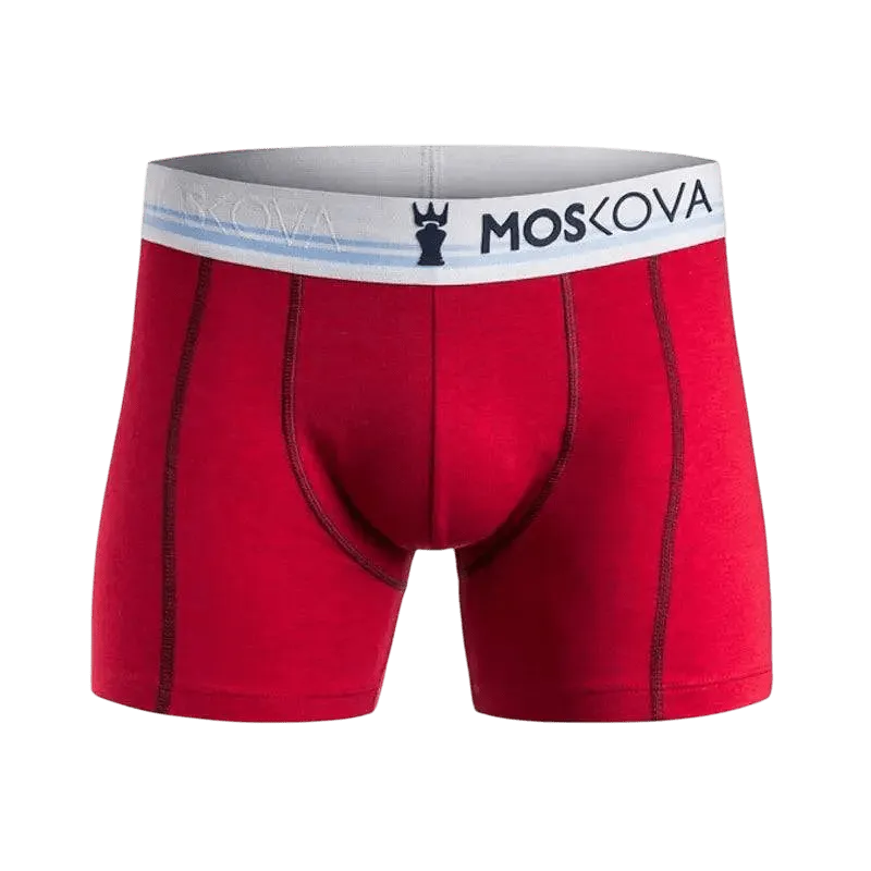 MOSKOVA BOXER M2 COTTON HEATHER RED