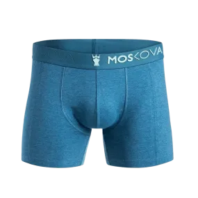 MOSKOVA BOXER M2 Cotton Small-XLarge HEATHER OCEAN