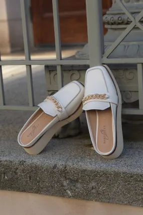 NAKED FEET - ELECT in CHAMOIS Platform Mules