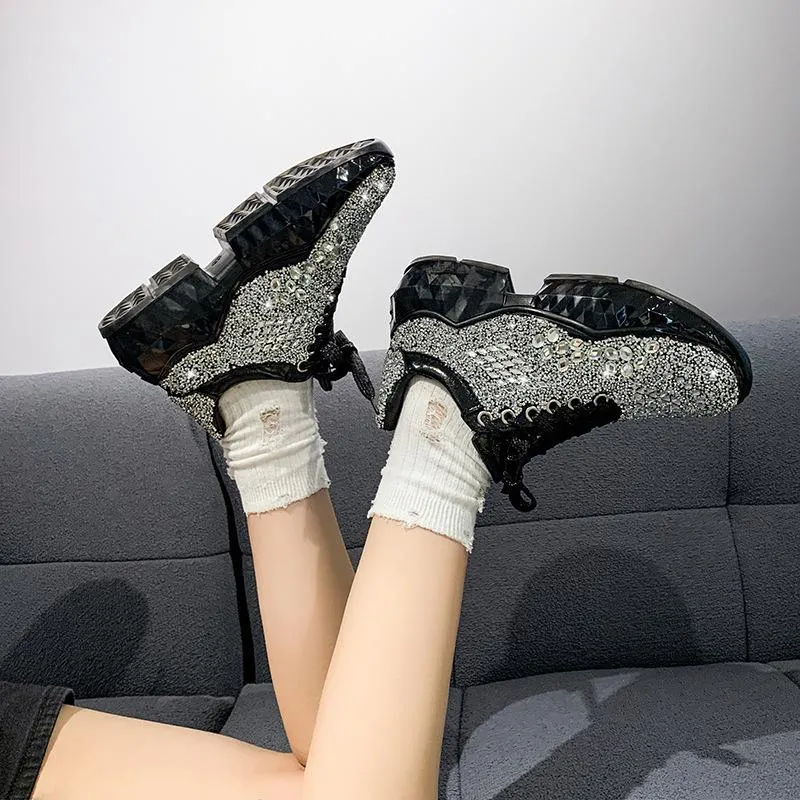 Shining Crystal Outdoor Lightweight Sneakers