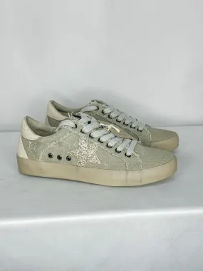 Shu Shop Paula Taupe Canvas Sneaker