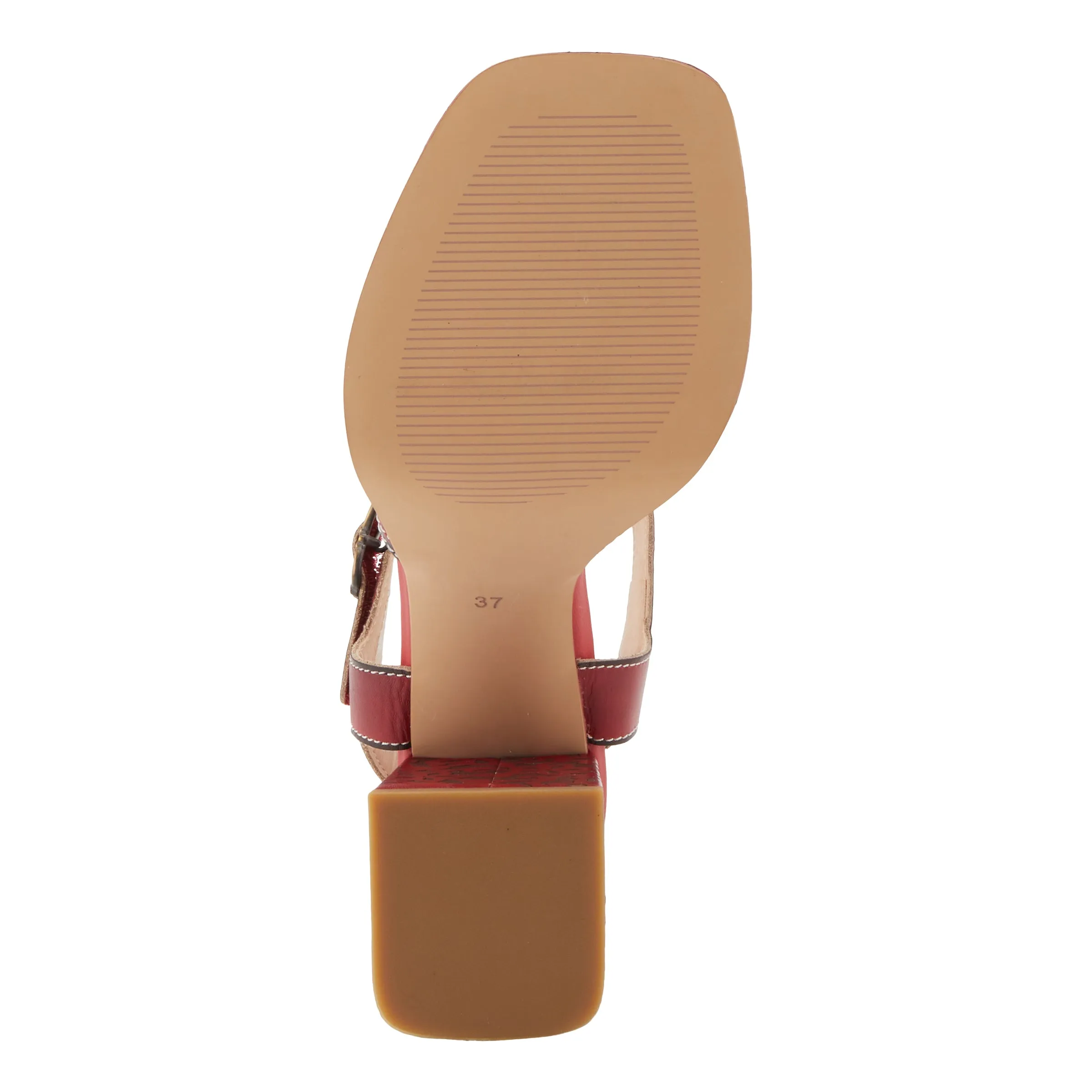 Spring Step Shoes  L'Artiste Savychic Women's Leather Sandals 3.5" Heel