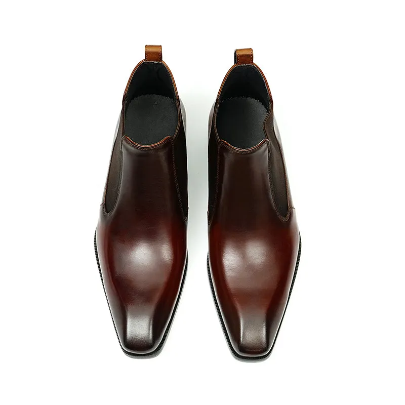 Veltique Luxe Zip-Up Boots