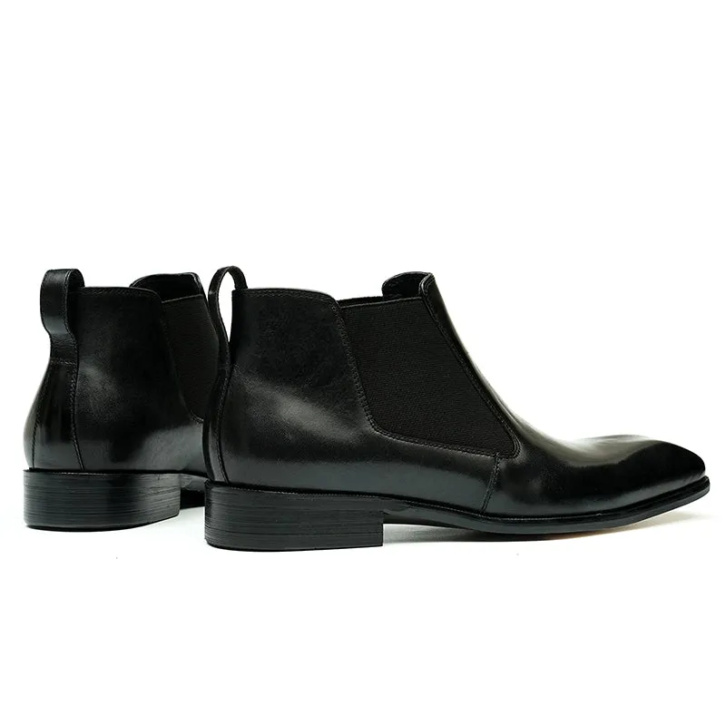 Veltique Luxe Zip-Up Boots
