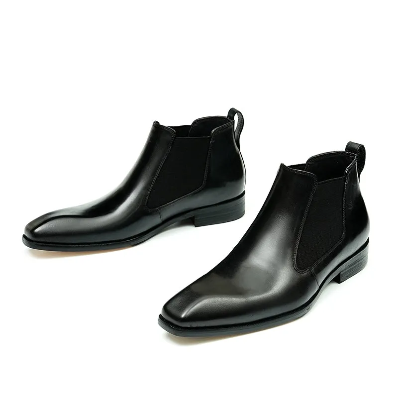 Veltique Luxe Zip-Up Boots