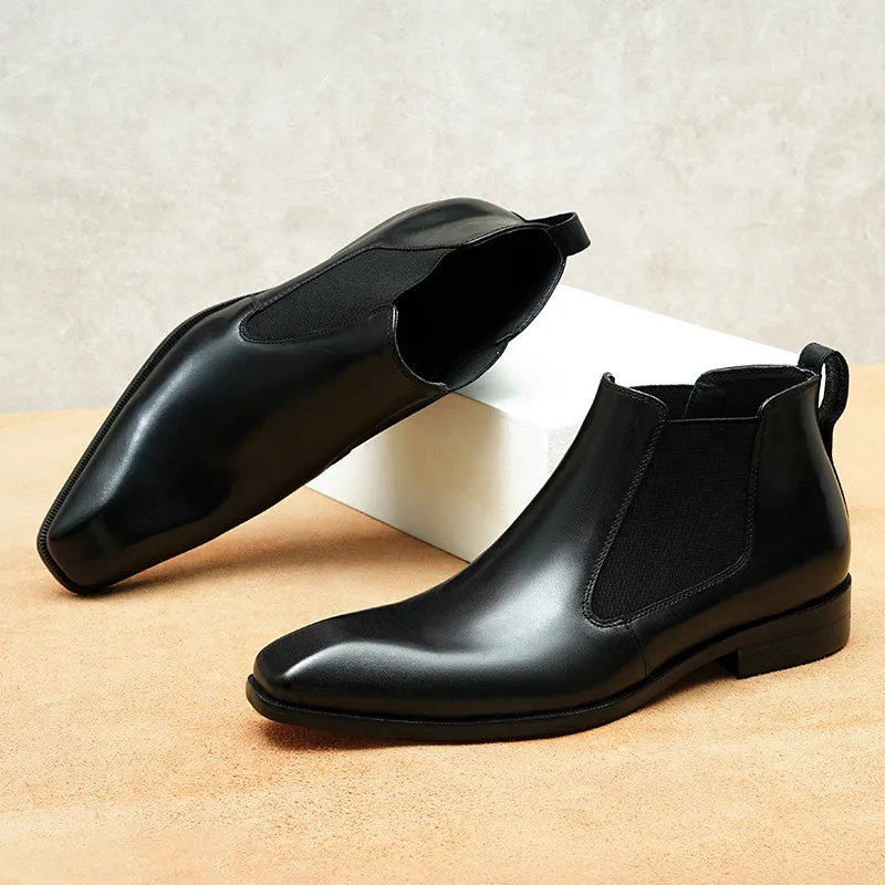 Veltique Luxe Zip-Up Boots