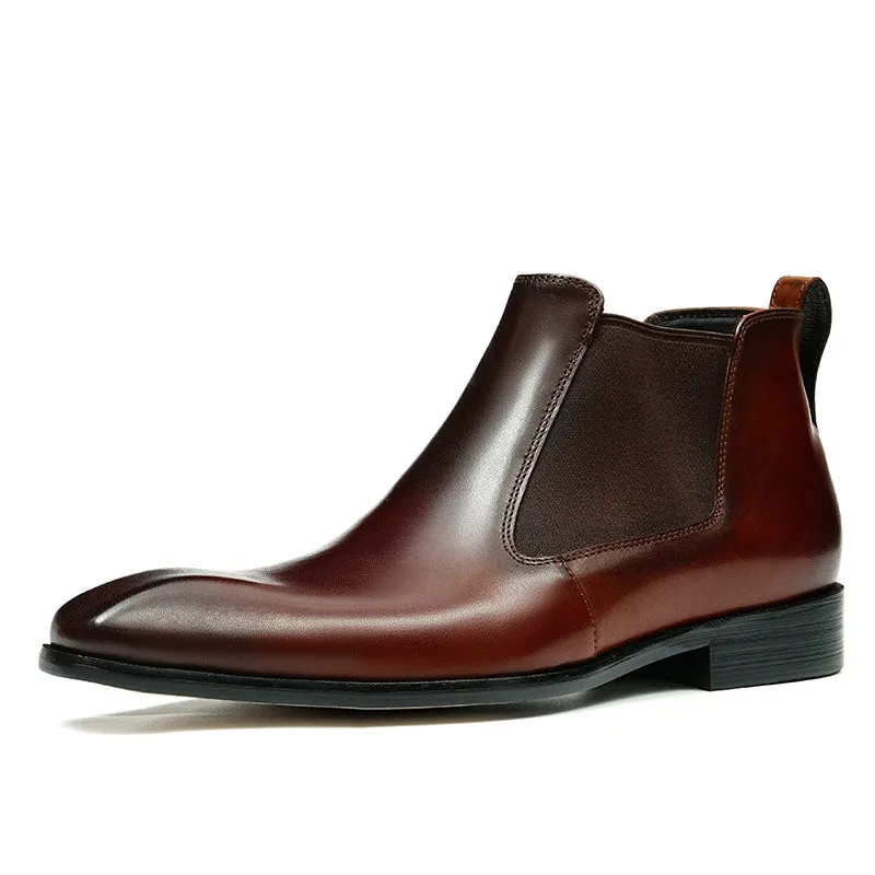 Veltique Luxe Zip-Up Boots