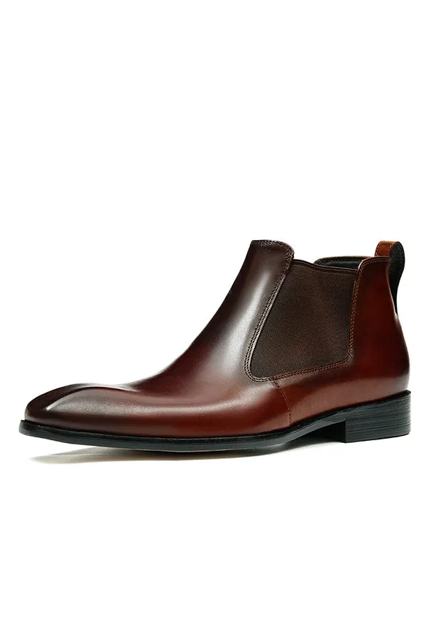 Veltique Luxe Zip-Up Boots