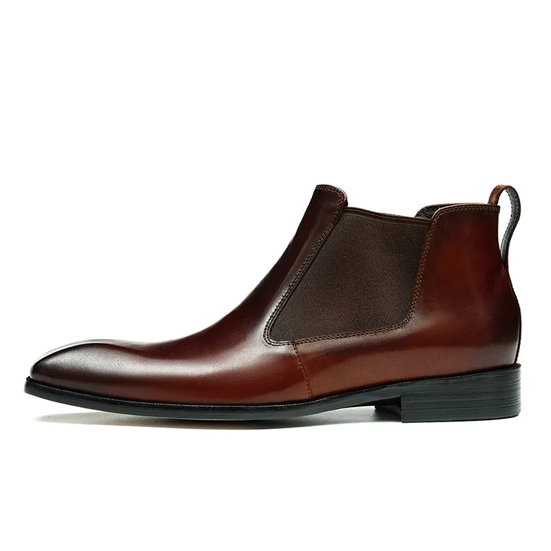 Veltique Luxe Zip-Up Boots