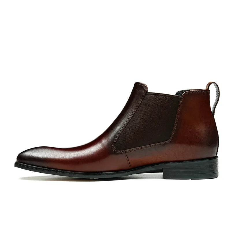 Veltique Luxe Zip-Up Boots